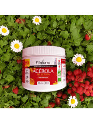 L'ACEROLA SANS SUCRES AJOUTÉS BIO* - pilulier 60 comprimés